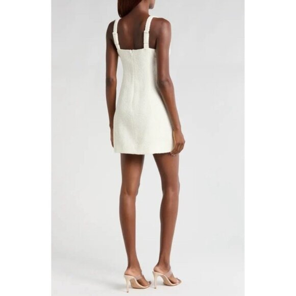 NWT LIKELY Maeve Minidress Women's Size 12 Sleeveless Textured Flower - Picture 3 of 4